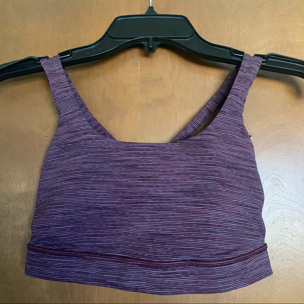 Lululemon Purple Sports Bra